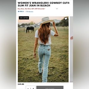 Womens Wrangler Cowboy Cut